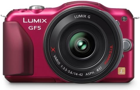 Panasonic Lumix DMC-GF5XR Live Mos Micro 4/3 Компактен Систем Камера со 3-Инчен Екран На Допир и 14-42 Моќ Зум Леќа