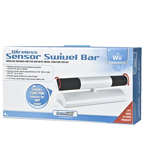 Dreamgear Nintendo Wii Wireless Sensor Swivel Bar