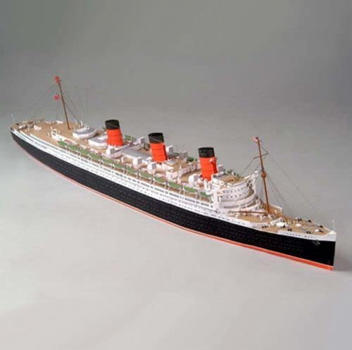 Британска кралска пошта пароброд кралица Мери океански лагер 3Д модел на хартија комплет играчки деца подароци