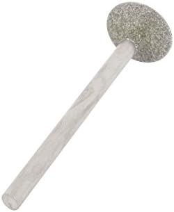 Аексит скулптурирање од 10 мм меленици за нокти 3мм Шанк Дијамант монтиран точка за мелење на малку агол мелење сребро тон