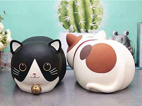 Fuyu симпатичен цртан филм мачки свинче банка за заштеда, банка за монети, декорација на домови, подарок за роденден