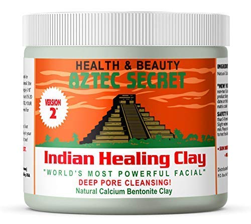 Ацтечка Тајна-Индиска Лековита Глина 1 фунти – Длабоко Чистење На Порите лице &засилувач; Маска За Тело-Оригиналната Природна