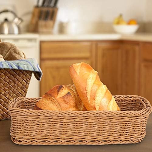 Контејнер за леб, Ткаени Корпи За Складирање,Сервирање Леб,Употреба Во Ресторан или Кујна
