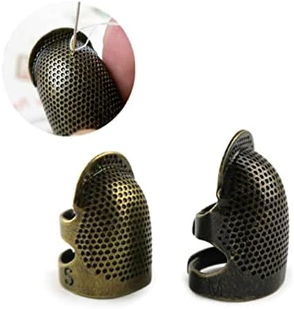 Заштита на заштитниот прсти за прилагодување на прстот метален штит заштитник иглички игли за шиење ватиран занаетчиски алатки моден