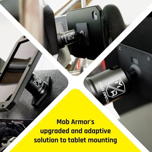 Mob Armor 75mm VESA Maxx Magnetic Mount, компатибилно со линијата на оклопната серија на таблетите, металната плоча VESA, таблетот и телефонот,