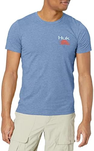 Краток ракав за кратки ракави на Huk | Маица за риболов со перформанси