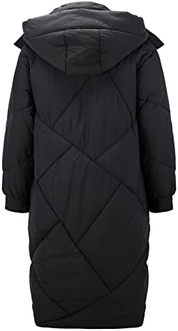 Зимска облека за жени задебелена леб од памучна облека, женска лабава зимска јакна во долг пасус