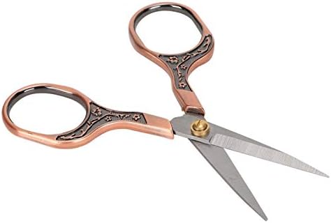 Занаетчиски ножици, везови ножици ретро ножици не'рѓосувачки челик преносен за шиење на везови