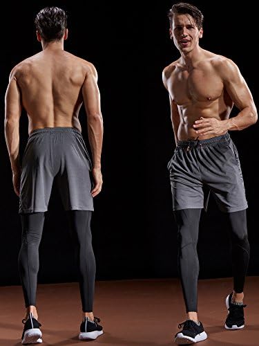 Атлетски шорцеви за лесни тренинзи на Нелеус со џебови