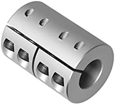 WRENFRG спојки за спојување Дијаметар од 30мм должина од 40мм Цврст алуминиум за спојување за спој на вратилото на машината за гравирање