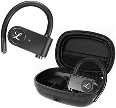 Слушалки за Bluetooth linpa World Wireless Auarbuds за спорт 54 часа играње време со случај на полнење