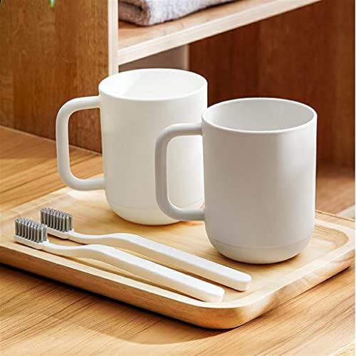 Seass Јапонски чаша за миење на устата четкање чаша за заби чаша уста чаша домаќинство пластична поставена двојка чаша