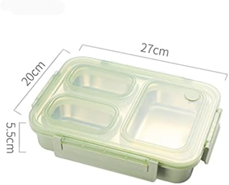 Pdgjg кутија за ручек од нерѓосувачки челик преграда кутија за ручек кутија за возрасни микробранови канцелариски работник кутија за ручек
