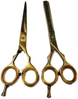 Сет на професионална берберска коса ножици за сечење на коса и смолкнување на косата/ножици 2 парчиња