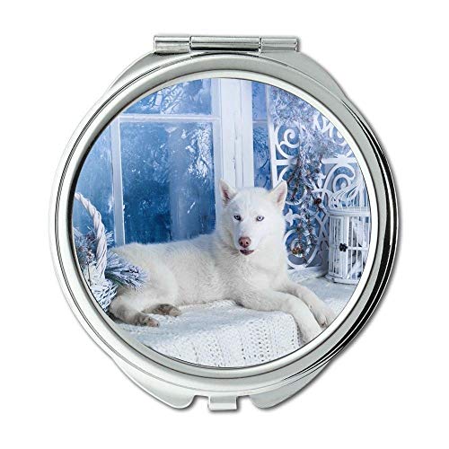 Огледало, Тркалезно Огледало, беше смешно забележано куче, џебно огледало, 1 Х 2Х Зголемување