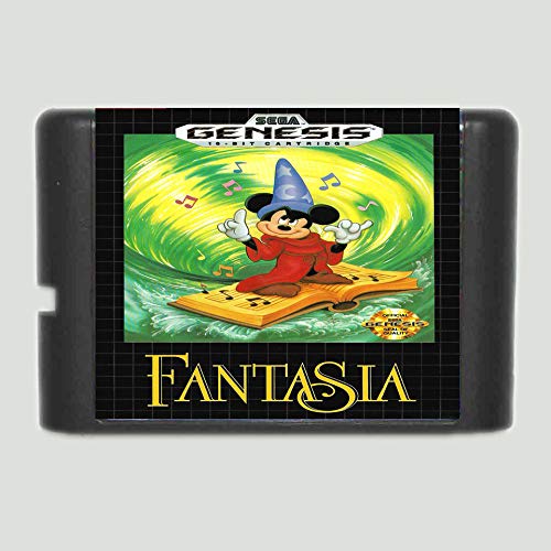 Касета за игра Fantasia Game 16 бит картичка за игра за MD за Sega Mega Drive за Genesis-Pal-J.