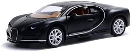 Скала модел на автомобили за Bugatti Chiron Car Metal Alloy Alloy Sports Car Diecasts Model Model Miniature 1:36 Процент на скала