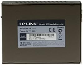 TP-Link MC220L Gigabit Media Converter, 1000Mbps RJ45 до 1000Mbps SFP слот за поддршка на минигбични модули, големина на монтирање на шасијата: