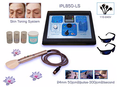 Sistema de ajuste y tonificación 640-780nm con máquina de tratamiento de belleza y kit de accesorios.