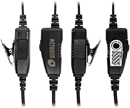 Bommeow BSE12-M14 C-Форма Вртливата Стил Слушалки Слушалки За Motorola Радио CLP Серија CLP1010 CLP104 CLP1060 CLP446