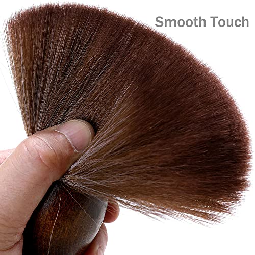 Бербер врат Дастер четка - Борого професионален бербер голем сечење на косата за чистење на стилизирање на четка за коса