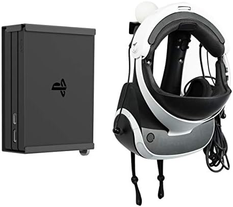 Monzидот на Monzlteck за PS4 VR, слушалки, држач за преместување на контролорот+mountид на единицата на процесорот