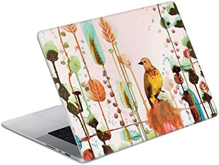 Дизајн на главни случаи официјално лиценциран Силви Демерс златни птици 3 винил налепница на кожата на кожата, компатибилен со MacBook Pro