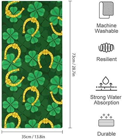 Детелина и потковица Брза суви крпи за рачни крпи за микрофибер Супер апсорбирачки мијалници