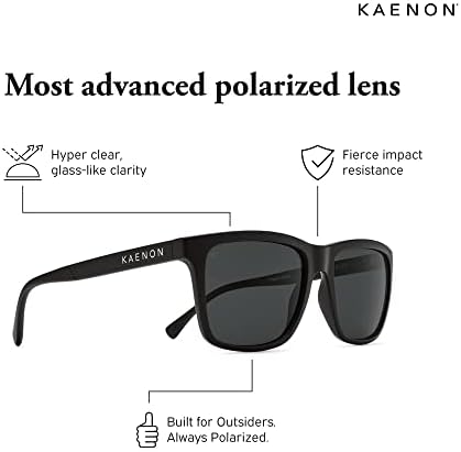 Каенон Ладера Поларизирани Очила За Сонце, Обезбедува Јасност Во Светлина &засилувач; Елиминира Отсјај, Лесен Материјал За Крајна