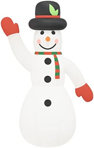 Видакл Божиќ на надувување Снежен човек со LED диоди 316.9 “