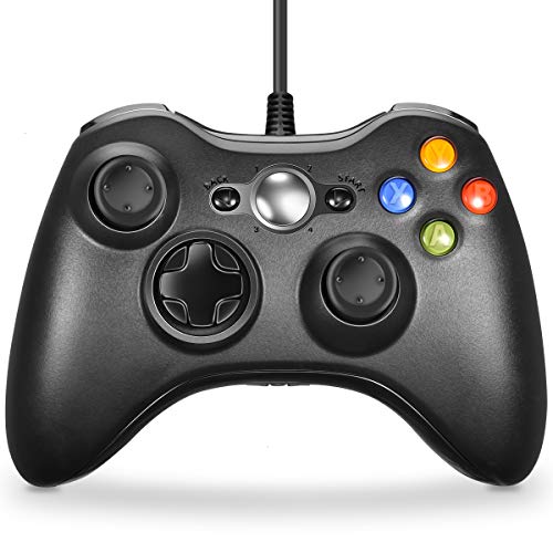 Xbox 360 Контролер, VOYEE Жичен Контролер Gamepad За Microsoft Xbox 360 &засилувач; Тенок/Windows/КОМПЈУТЕР