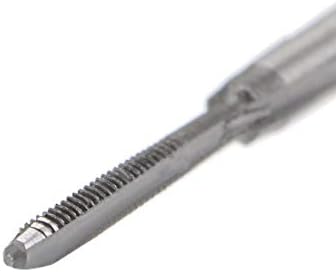 uxcell 5 пара метрички навојување на рака Постави M1.4 Thread 0,3 mm taper taper & приклучок за мелење на приклучоци директно флејти челик со голема