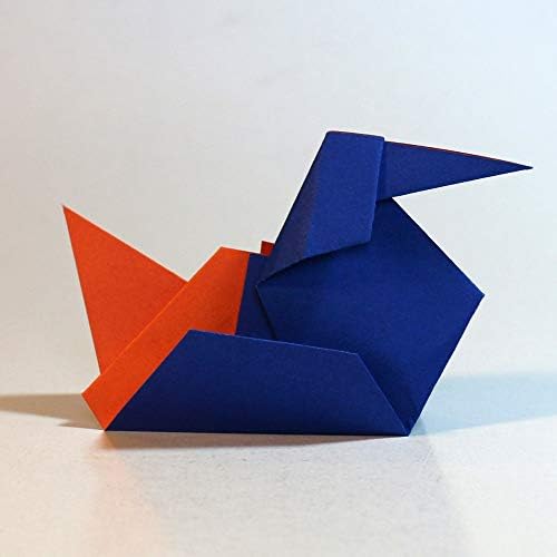 Сет за подароци за хартија Оригами | 100 листови, 6 ”квадратни | Контрастна колекција на бои
