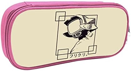 Daihanle flcl тинејџери Пенка кутија преносна молив за шминка торбичка студент со голем капацитет платно молив случај розова