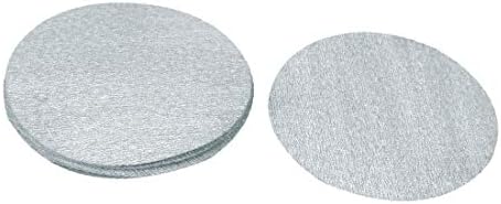 X-Dree 5inch Dia Round Round Abrasive Sharking Flocking Sandpaper Disc 1000 Grit 10 парчиња (5 Pulgadas de Diámetro Redondo Lijado Abrasivo