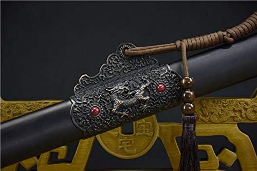 ГЛВ меч бутик рака фалсификуван кинески меч целосен меч меч со висок манган челик остра битка подготвена