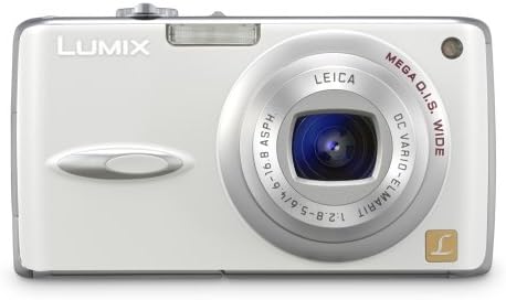Panasonic DMC-FX01W 6MP Компактна дигитална камера со стабилизиран зум на 3,6x оптичка слика
