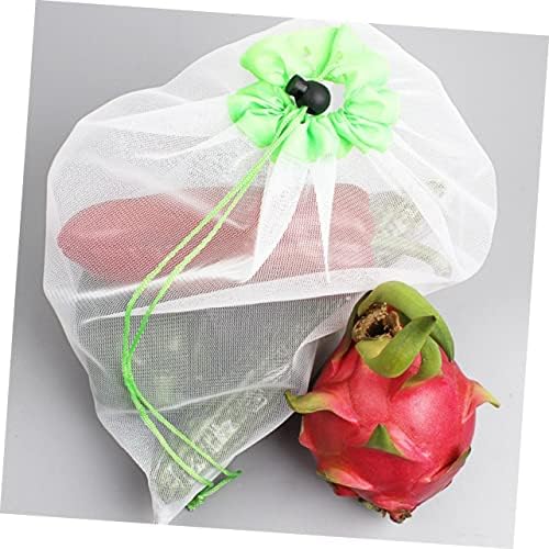 Besportble зеленчук торбички 3 парчиња торби со зеленчук од зеленчук за складирање торбички за домаќинство комбо чинија овошје зеленчук торбички