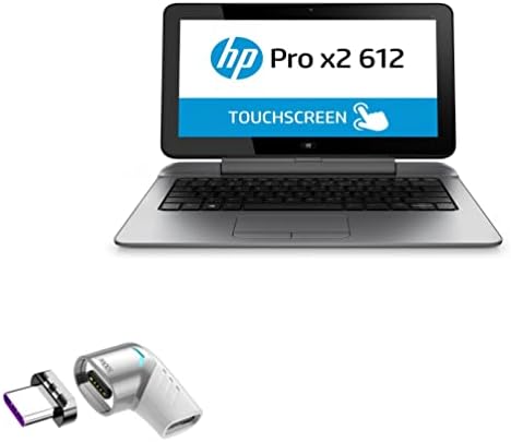 Адаптер ЗА HP pro x2 612 G2 Таблет-Магнетоснап Pd Агол Адаптер, Магнетни Pd Агол Адаптер За Полнење Уред Зачувувач За HP pro x2 612 G2 Таблета-Металик