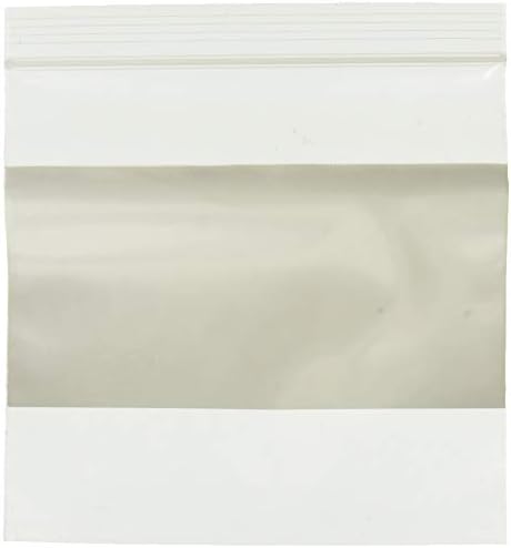 Bauxko 6 x 6 Белиот блок што може да се повлече од поли, 4 мил, 50-пакет