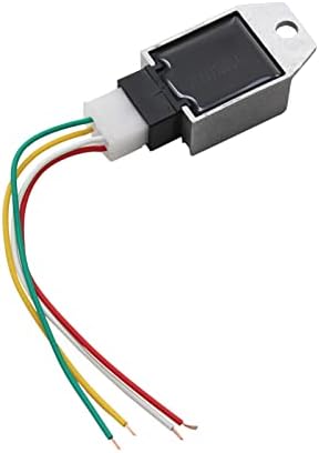 Комплет за конектор за конектор на кабел за регулатор на напон од 12V 4 игла за GY6 QMB139 50CC 125CC 150CC Scooter Moped ATV