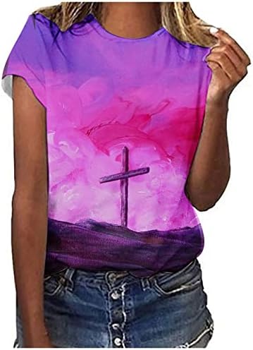 Облека со кратки Ракави Трендовски Памучна Графичка Викторијанска Блуза Кошула За Тинејџерки Лето Top Топ H5 H5