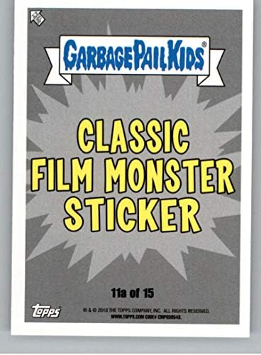 2018 Топс ѓубре за ѓубре Деца Ох хорор-ајмски класичен филм Monster A 11A ASKEW LOU Официјална картичка за тргување со не-спорт во НМ