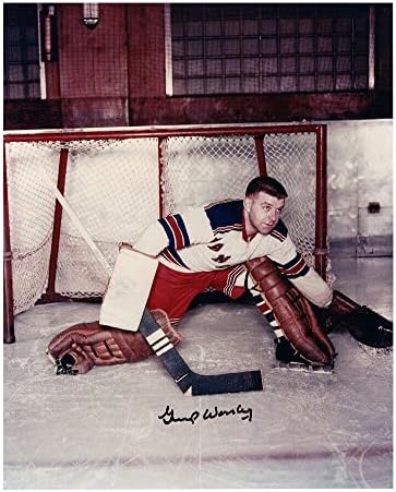 Гумп Ворсли потпиша Newујорк Ренџерс 8 x 10 Фотографија - 70663 - Автограмирани фотографии од НХЛ