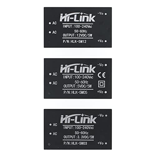 HLK-5M05 HLK-5M03 HLK-5M12 5W AC-DC 220V до 12V/5V/3.3V BUCK чекор надолу на модулот за напојување конвертер Интелигентни 1PCS