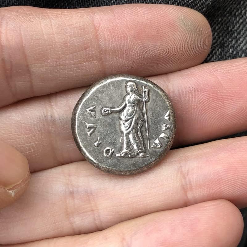 Римски монети месинг сребрени антички занаети странски комеморативни монети Неправилна големина тип 41