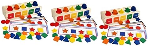 3 Комплети Кутија За Сортирање Облик Бебешка Загатка Мали Играчки За Мали Деца Блокови За Редење Деца Блок За Редење Во Предучилишна Возраст