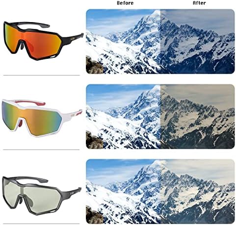 АЈКА Спорт Поларизирани Очила За Сонце Планински Очила За Велосипедизам ОЧИЛА ЗА ЗАШТИТА ОД УВ Велосипеди