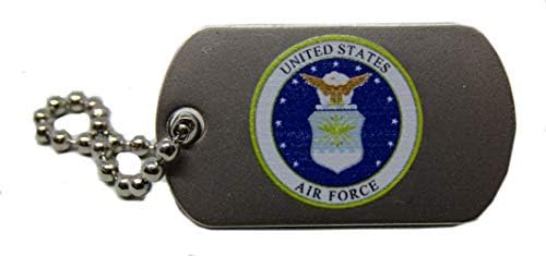 MWS големо пакување од 50 американски воздушни сили знаме капа капа лапел/ланец на клучеви