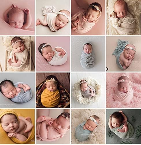 Реквизити За Фотографирање На Новороденчиња Ќебе Бран Завиткајте Завиткајте За Фотосесија За Момчиња Девојчиња Позирајќи